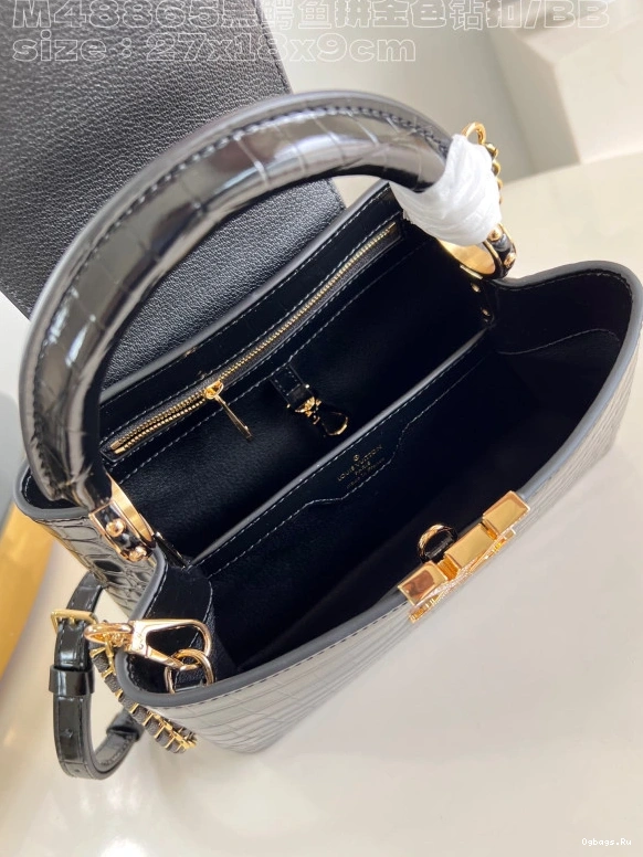 VUITTON LOUIS CAPUCINES BB-27*18*9CM 0427